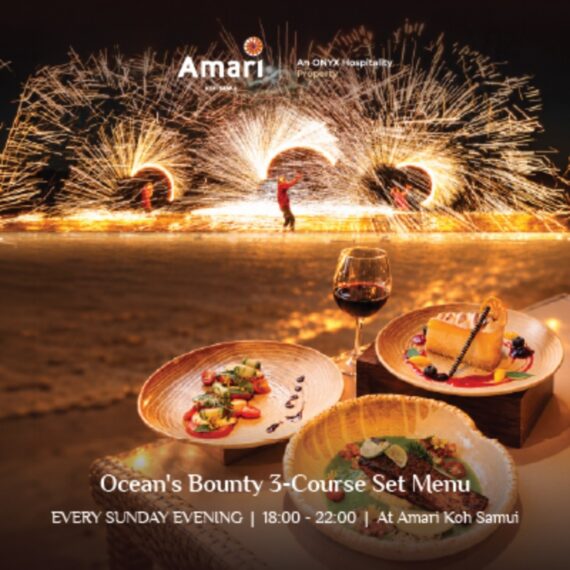 OCEAN'S BOUNTY 3-COURSE SET MENU