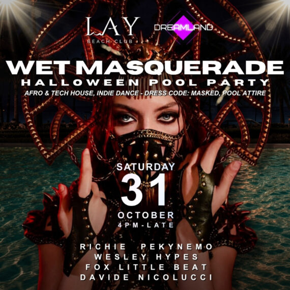 WET Masquerade - Halloween Pool Party by Dreamland at LAY Beach Club Pattaya