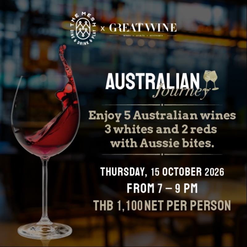 AUSTRALIAN JOURNEY (Wine Tasting)