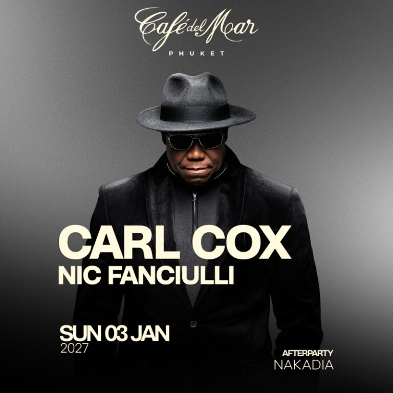 CARL COX @Café del Mar Phuket | 03.01.27